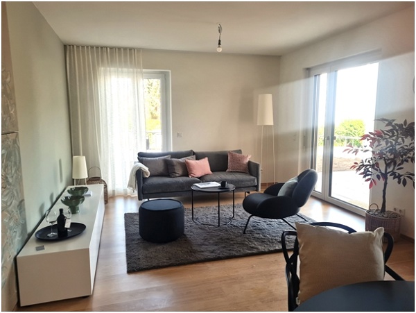Ansicht 5 Erdgeschosswohnung M�llheim