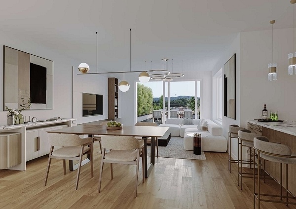 Ausstattungsbeispiel Erdgeschosswohnung Endingen