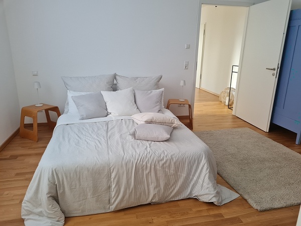 Schlafzimmer Erdgeschosswohnung Schallstadt