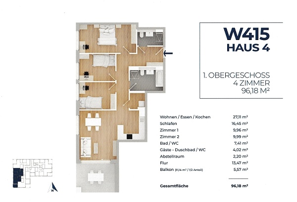 Grundriss Wohnung Endingen