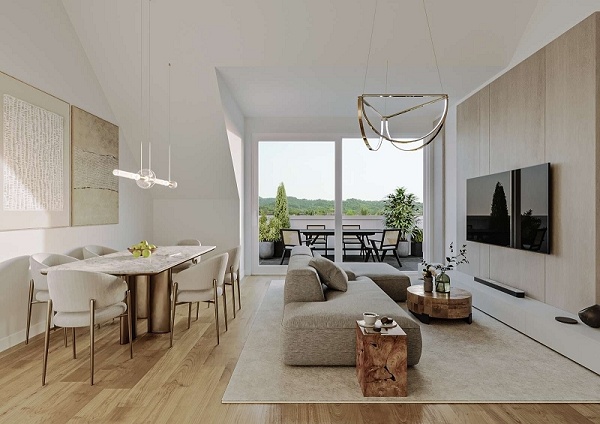 Ausstattungsbeispiel Erdgeschosswohnung Endingen