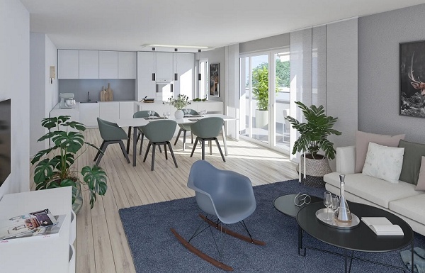 Ausstattungsbeispiel Maisonettewohnung M�llheim