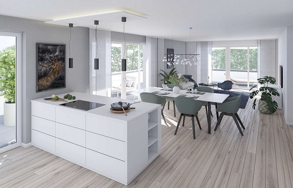 Ausstattungsbeispiel Maisonettewohnung M�llheim