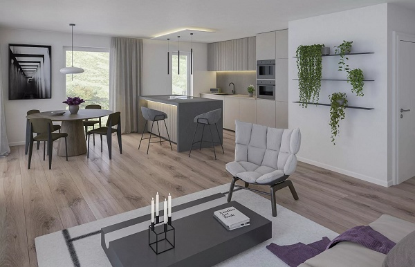 Ausstattungsbeispiel Wohnung M�llheim