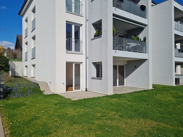 Ansicht 2 Erdgeschosswohnung Heitersheim