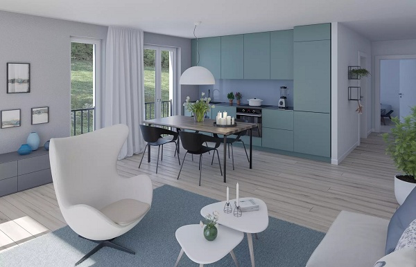 Ausstattungsbeispiel Wohnung M�llheim