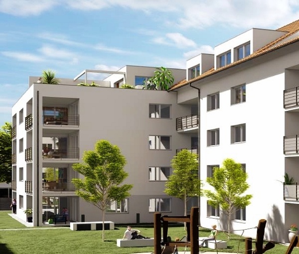 Ansicht Dachgeschosswohnung Endingen