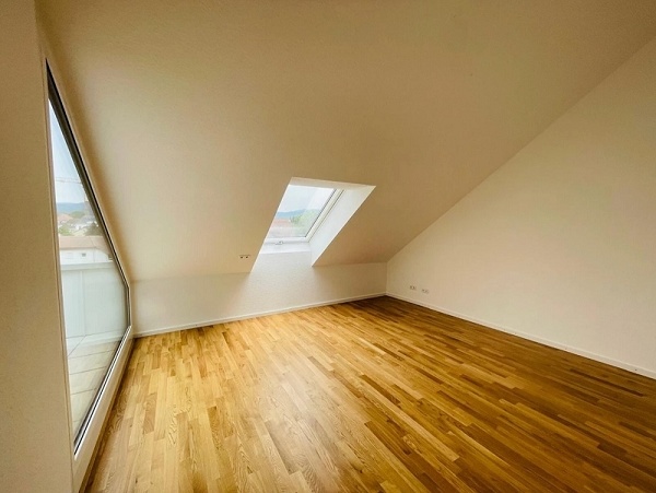 Schlafzimmer 2 Dachgeschosswohnung Bad Krozingen