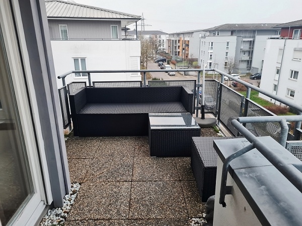 Ansicht 5 Dachgeschosswohnung Offenburg