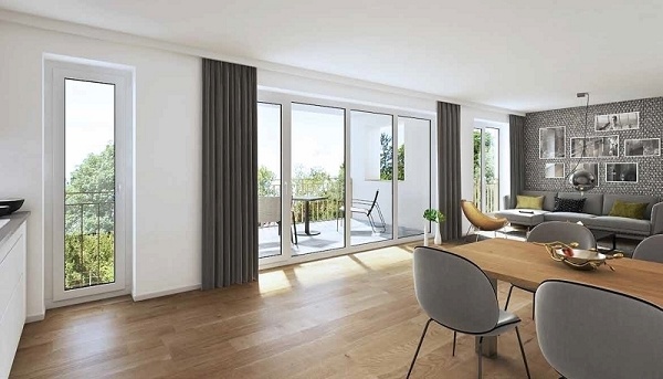 Ausstattungsbeispiel Erdgeschosswohnung Endingen