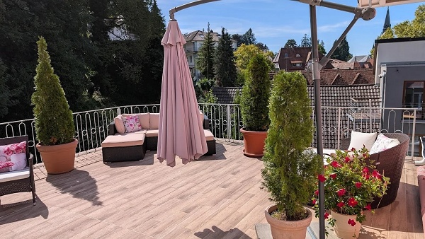 Dachterrasse Hotels Badenweiler